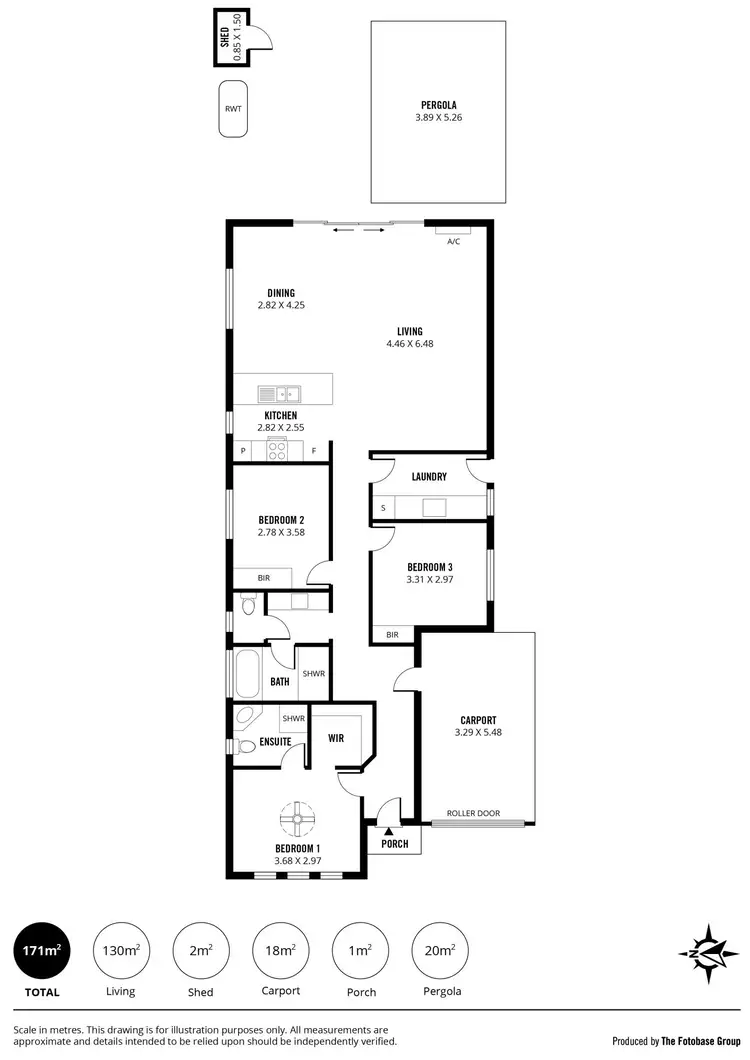 Floorplan of Homely house listing, 15b Wattle Avenue, Royal Park SA 5014