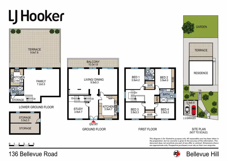 Floorplan of Homely house listing, 136 Bellevue Road, Bellevue Hill NSW 2023