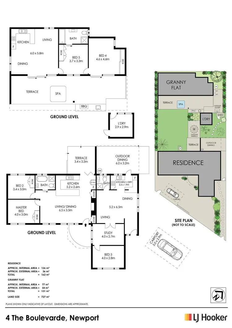Floorplan of Homely house listing, 4 The Boulevarde, Newport NSW 2106