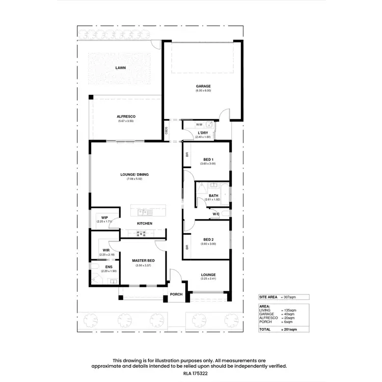 Floorplan of Homely house listing, 132 Lochside Drive, West Lakes SA 5021