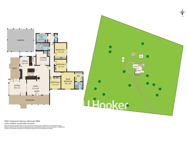 Floorplan of Homely house listing, 1780 South Gippsland Highway, Meeniyan VIC 3956