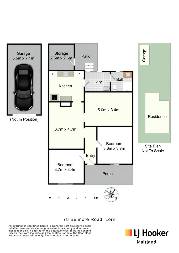 Floorplan of Homely house listing, 78 Belmore Road, Lorn NSW 2320