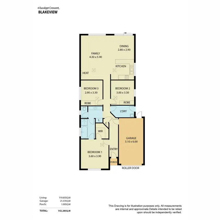 Floorplan of Homely house listing, 4 Eucalypt Circuit, Blakeview SA 5114