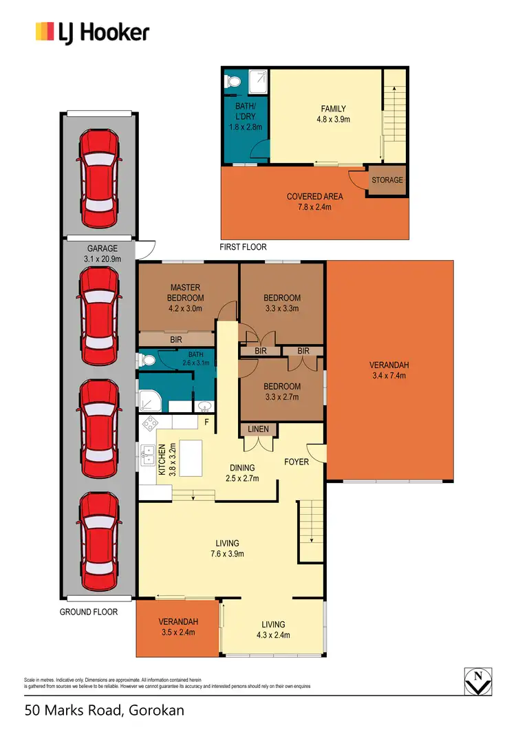Floorplan of Homely house listing, 50 Marks Road, Gorokan NSW 2263