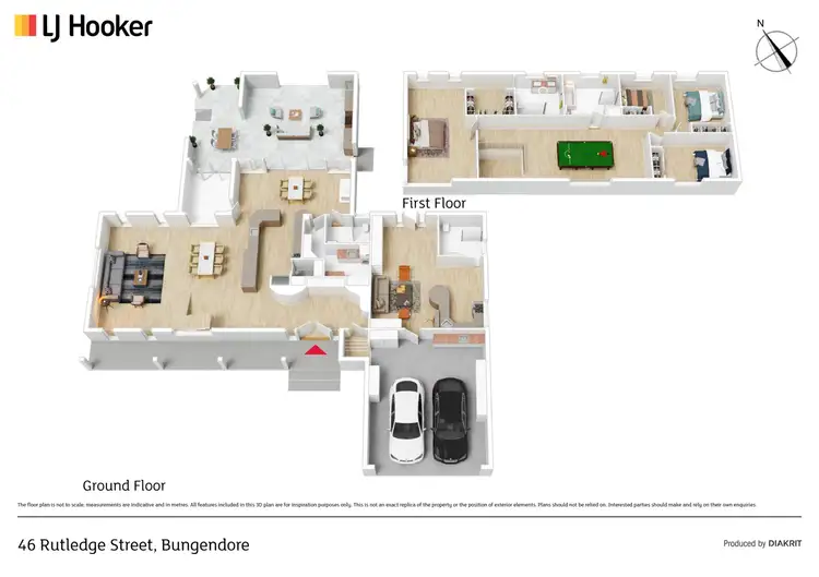 Floorplan of Homely house listing, 46 Rutledge Street, Bungendore NSW 2621