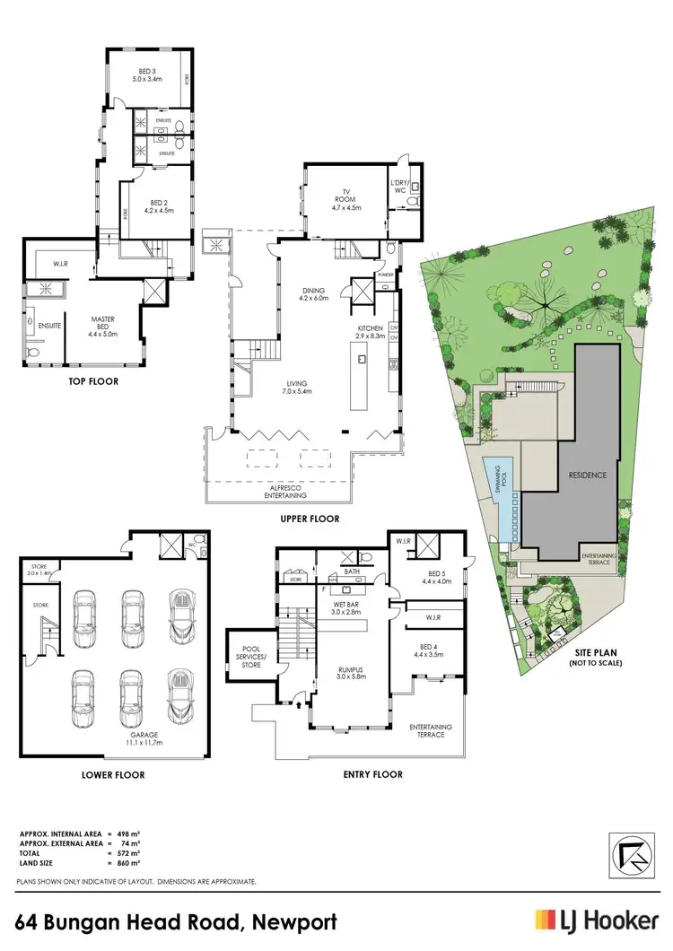 Floorplan of Homely house listing, 64 Bungan Head Road, Newport NSW 2106
