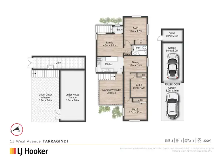 Floorplan of Homely house listing, 15 Weal Avenue, Tarragindi QLD 4121