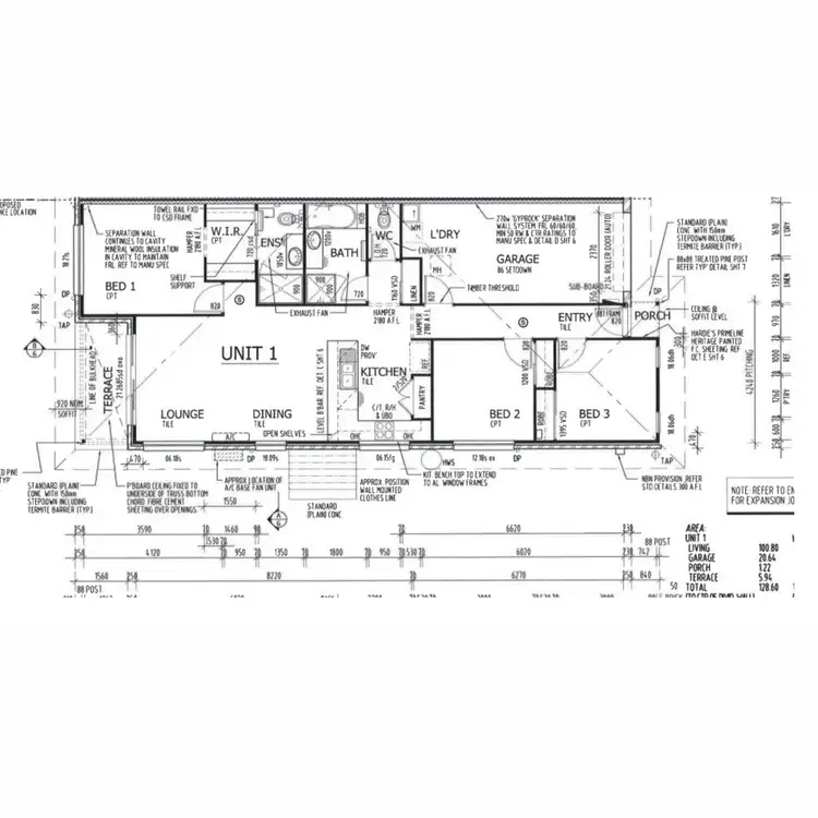 Floorplan of Homely unit listing, 1/7 Richmond Terrace, Plainland QLD 4341