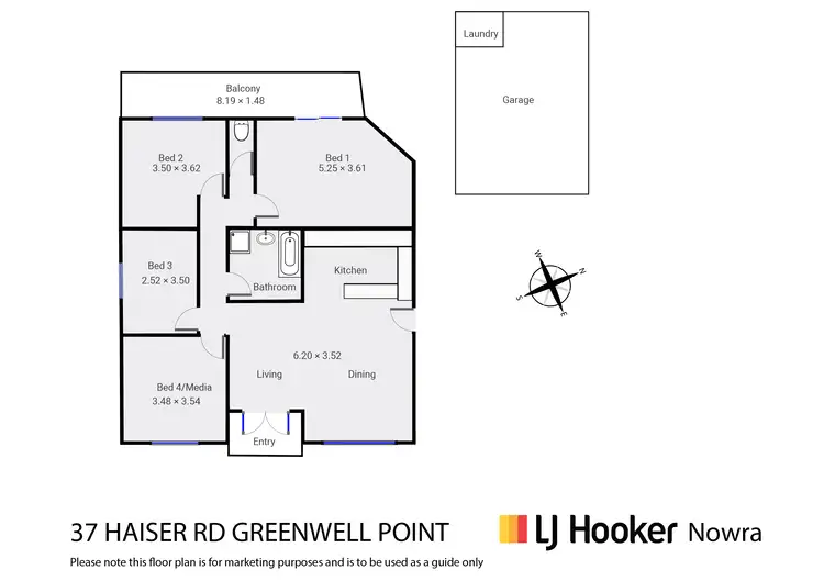 Floorplan of Homely house listing, 37 Haiser Road, Greenwell Point NSW 2540