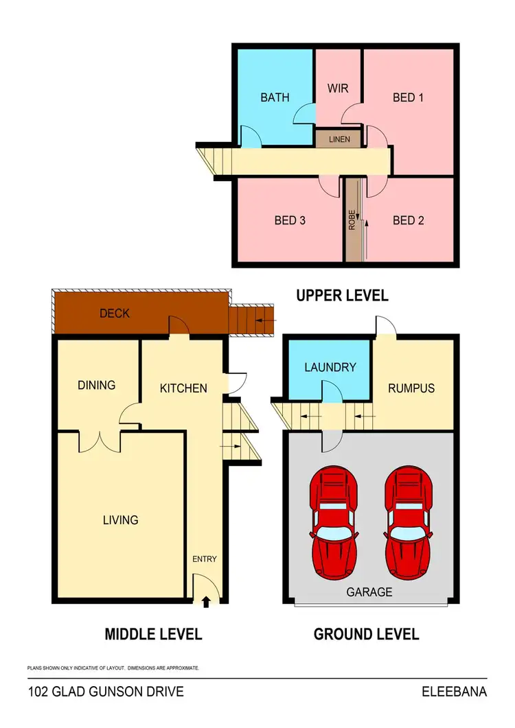 Floorplan of Homely house listing, 102 Glad Gunson Drive, Eleebana NSW 2282