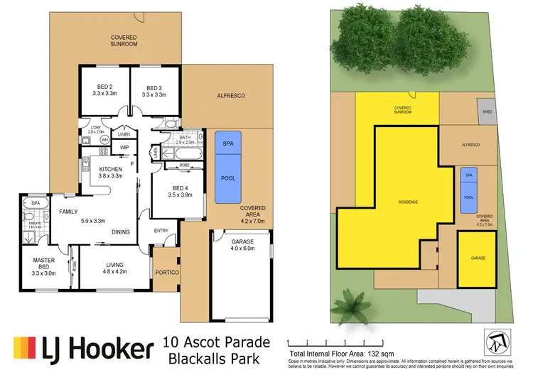 Floorplan of Homely house listing, 10 Ascot Parade, Blackalls Park NSW 2283