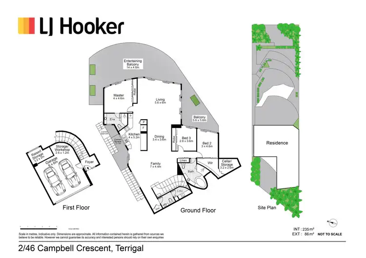 Floorplan of Homely unit listing, 2/46 Campbell Crescent, Terrigal NSW 2260