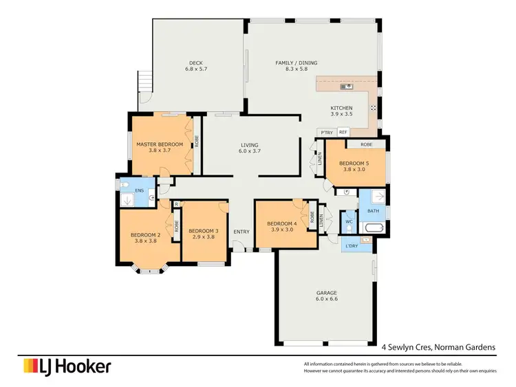 Floorplan of Homely house listing, 4 Selwyn Crescent, Norman Gardens QLD 4701