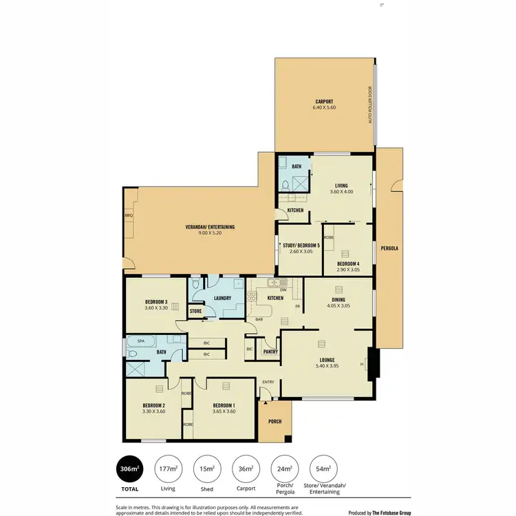 Floorplan of Homely house listing, 28 Buckley Crescent, Fairview Park SA 5126