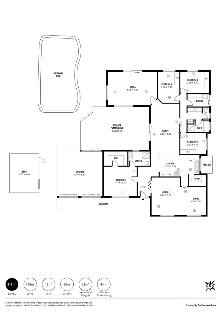 Floorplan of Homely house listing, 29 Palamountain Avenue, Greenwith SA 5125