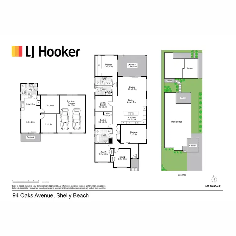 Floorplan of Homely house listing, 94 Oaks Avenue, Shelly Beach NSW 2261