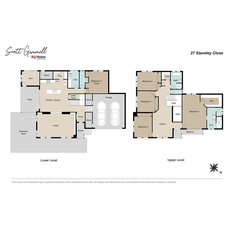 Floorplan of Homely house listing, 27 Staveley Close, Sinnamon Park QLD 4073
