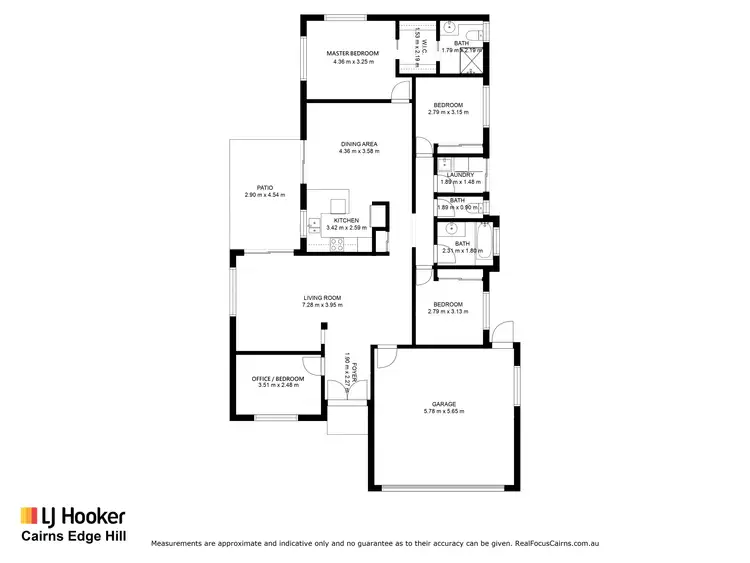 Floorplan of Homely house listing, 49 Larsen Road, Redlynch QLD 4870