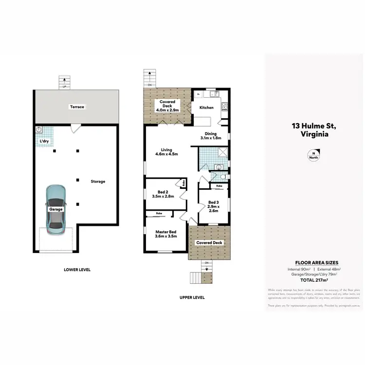 Floorplan of Homely house listing, 13 Hulme Street, Virginia QLD 4014