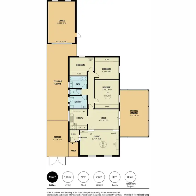 Floorplan of Homely house listing, 3 Topaz Drive, Flagstaff Hill SA 5159