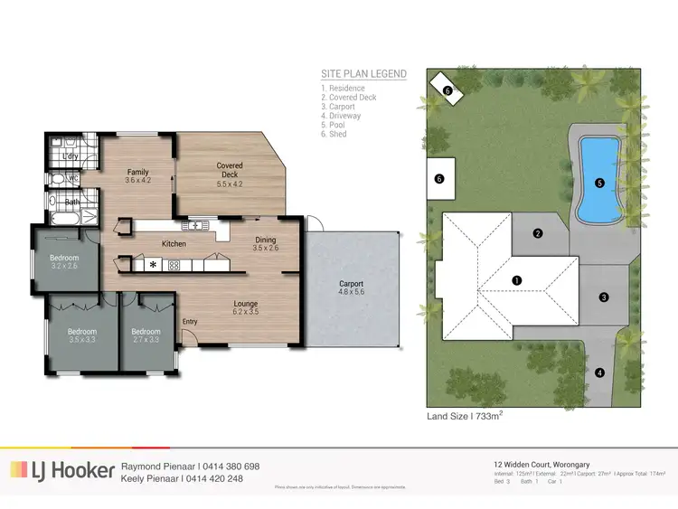 Floorplan of Homely house listing, 12 Widden Court, Worongary QLD 4213