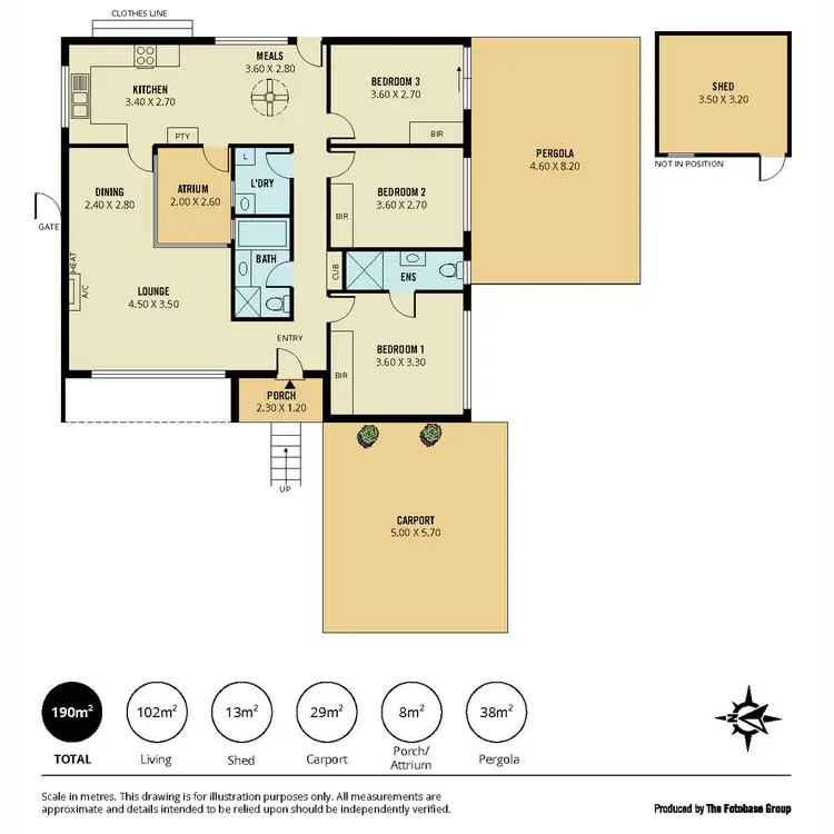Floorplan of Homely house listing, 14 Linton Road, Para Hills SA 5096