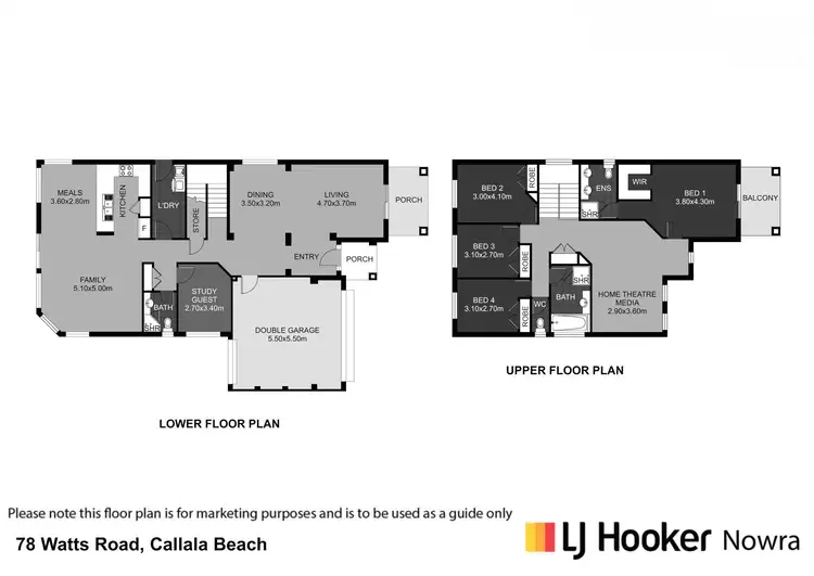 Floorplan of Homely house listing, 78 Watts Road, Callala Beach NSW 2540