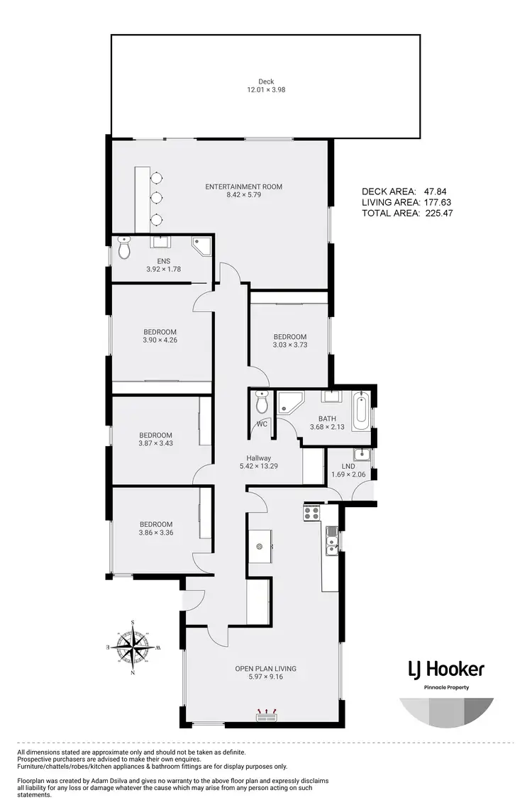 Floorplan of Homely house listing, 8 Broad Street, Lindisfarne TAS 7015