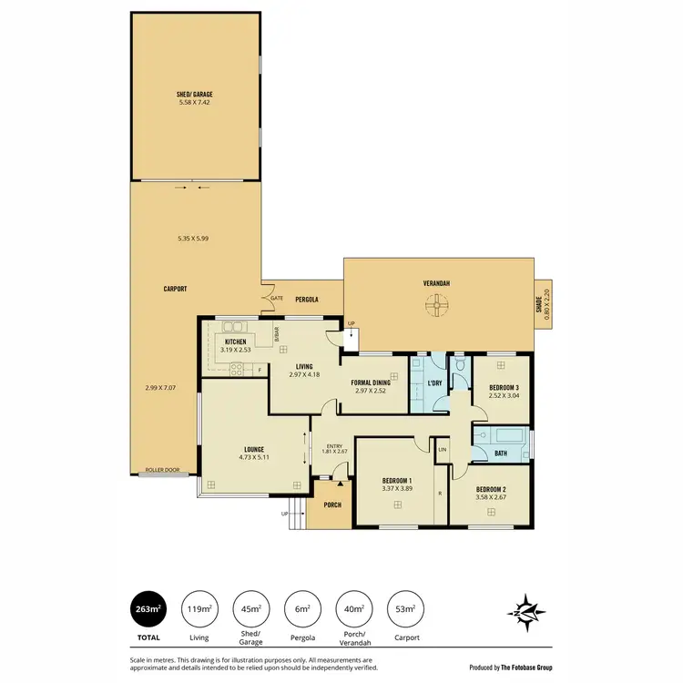 Floorplan of Homely house listing, 3 Chichester Court, Salisbury Heights SA 5109
