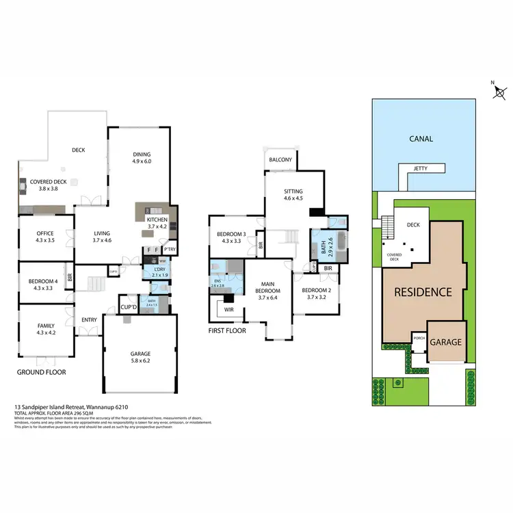 Floorplan of Homely house listing, 13 Sandpiper Island Retreat, Wannanup WA 6210