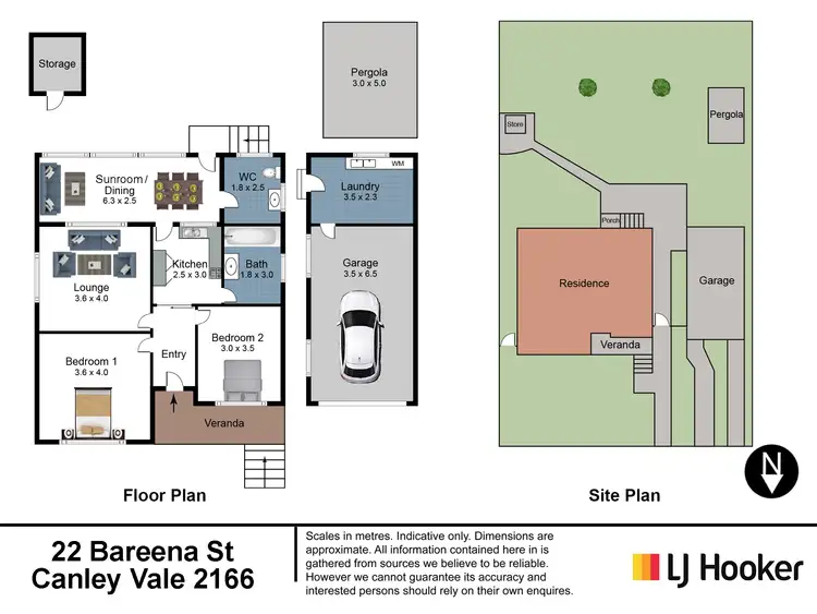 Floorplan of Homely house listing, 22 Bareena Street, Canley Vale NSW 2166