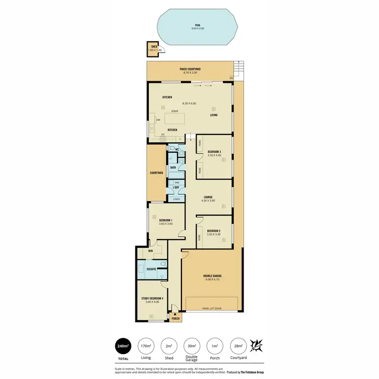 Floorplan of Homely house listing, 23b Barkey Street, Para Hills SA 5096