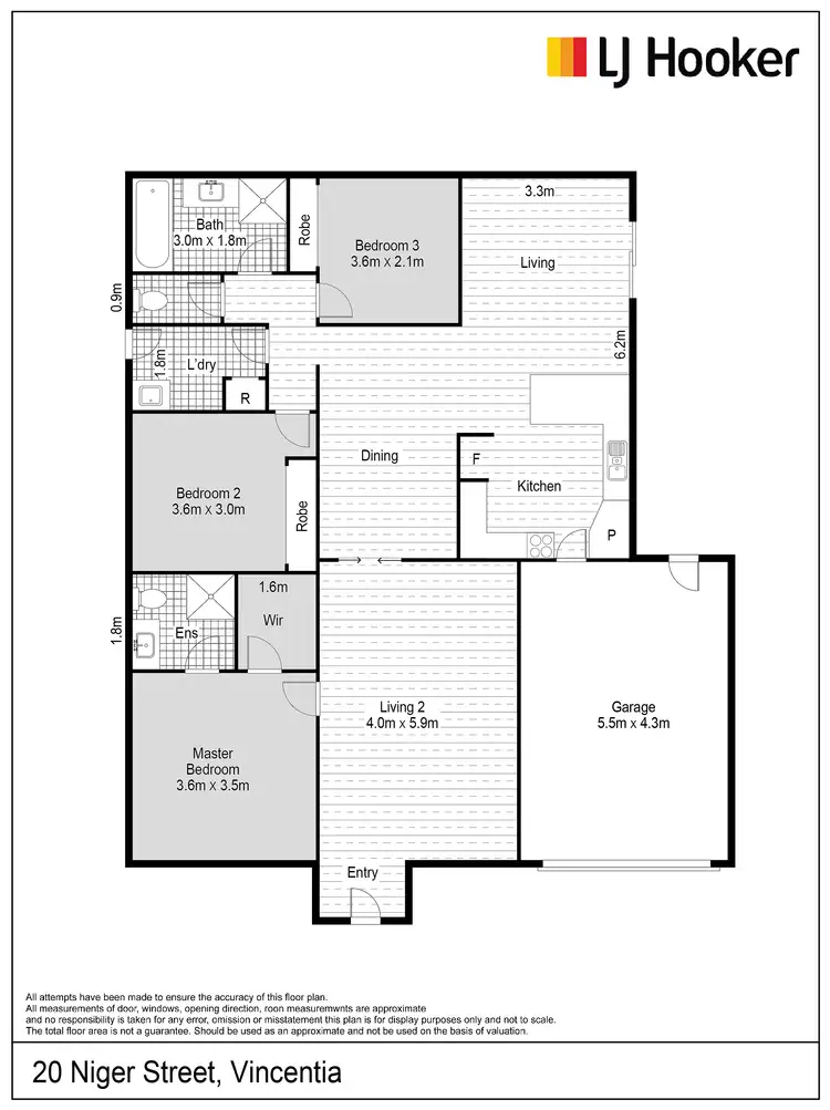 Floorplan of Homely house listing, 20 Niger Street, Vincentia NSW 2540