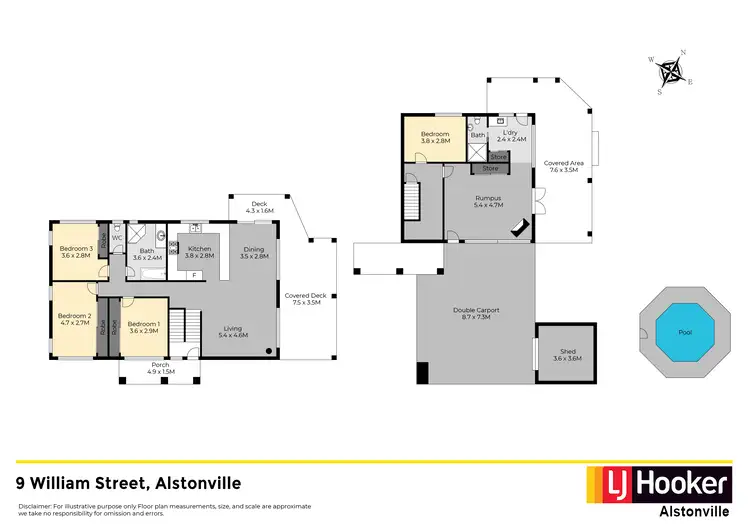 Floorplan of Homely house listing, 9 William Street, Alstonville NSW 2477