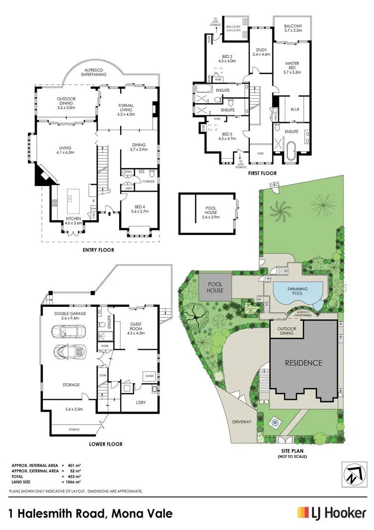 Floorplan of Homely house listing, 1 Halesmith Road, Mona Vale NSW 2103