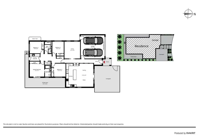 Floorplan of Homely house listing, 5 Nankervis Street, Casey ACT 2913