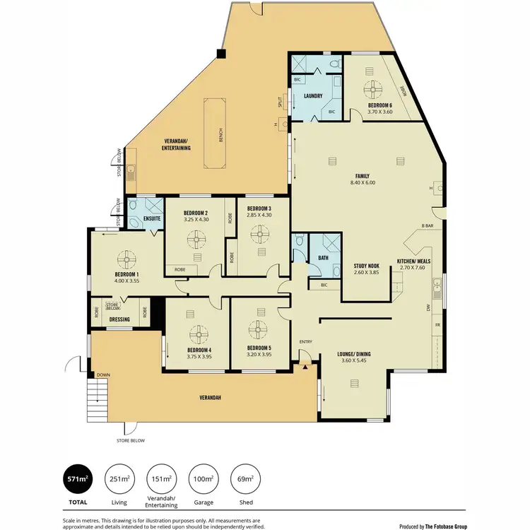 Floorplan of Homely house listing, 74 Hazel Grove, Ridgehaven SA 5097