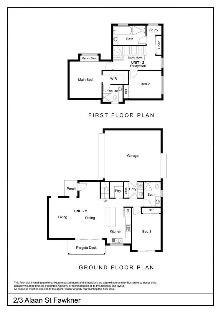 Floorplan of Homely townhouse listing, 2/3 Allan Street, Fawkner VIC 3060