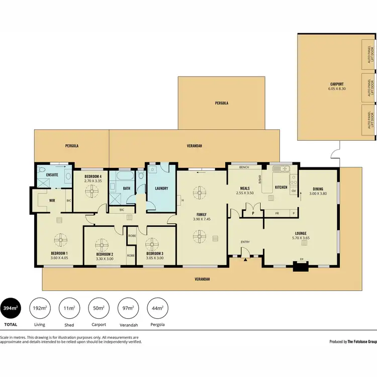 Floorplan of Homely house listing, 28 Jubilee Way, Wynn Vale SA 5127