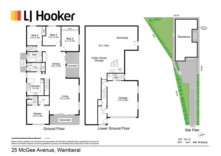 Floorplan of Homely house listing, 25 McGee Avenue, Wamberal NSW 2260