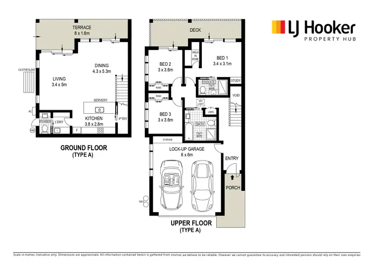 Floorplan of Homely townhouse listing, 10/8 Croft Court, Tugun QLD 4224