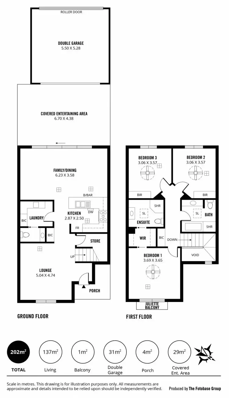Floorplan of Homely townhouse listing, 4/26 Third Street, Brompton SA 5007
