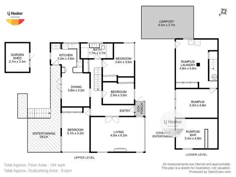 Floorplan of Homely house listing, 30 Amy Street, West Moonah TAS 7009