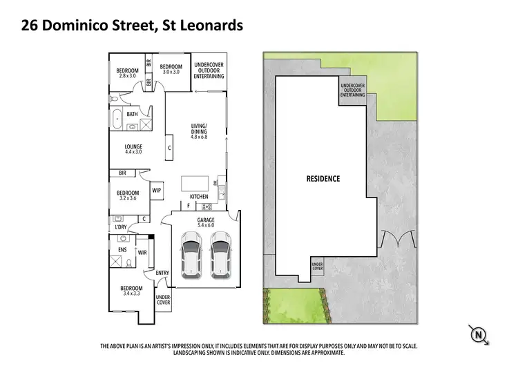 Floorplan of Homely house listing, 26 Dominico Street, St Leonards VIC 3223