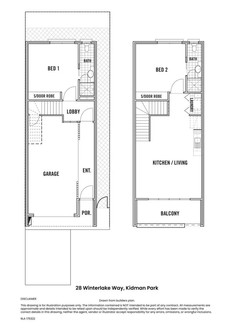 Floorplan of Homely house listing, 28 Winterlake Way, Kidman Park SA 5025