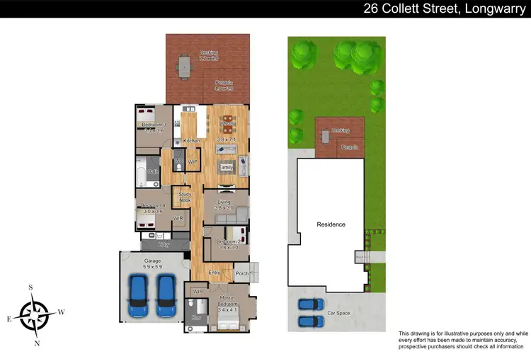 Floorplan of Homely house listing, 26 Collett Street, Longwarry VIC 3816