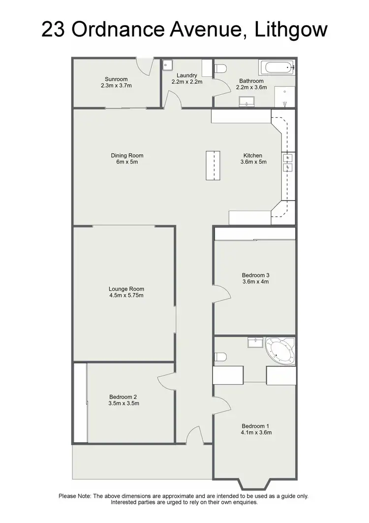 Floorplan of Homely house listing, 23 Ordnance Avenue, Lithgow NSW 2790