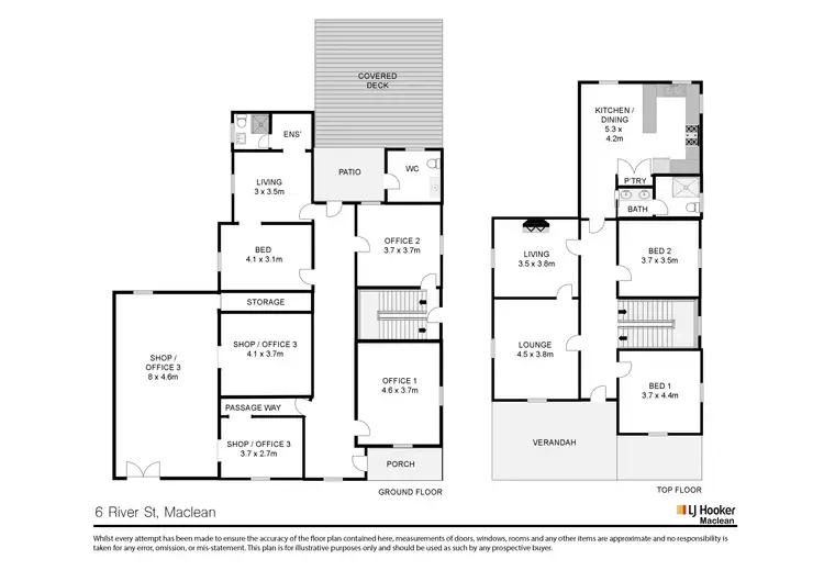 Floorplan of Homely house listing, 6 River Street, Maclean NSW 2463