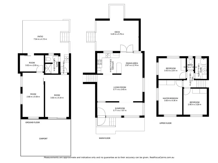 Floorplan of Homely house listing, 125 Upper Richardson Street, Whitfield QLD 4870