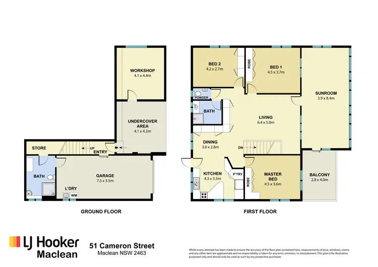 Floorplan of Homely house listing, 51 Cameron Street, Maclean NSW 2463